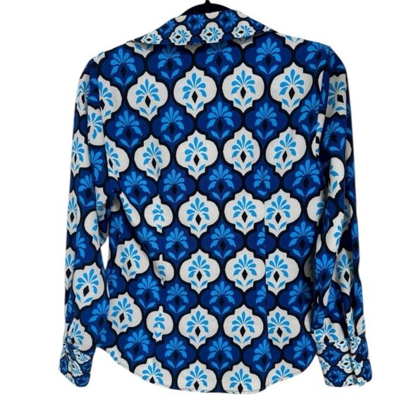 Zara Printed Button Down Top - Picture 5 of 8